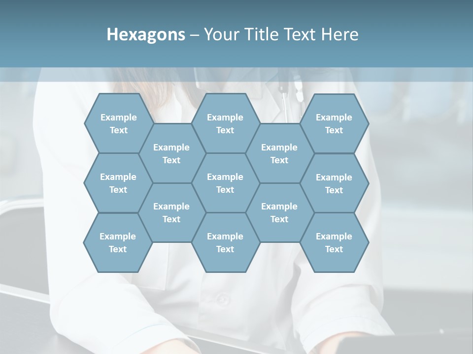 Doctor Laptop Only PowerPoint Template