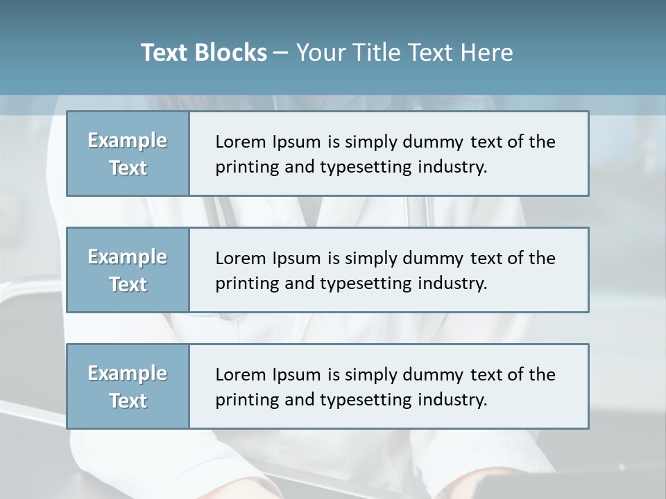 Doctor Laptop Only PowerPoint Template