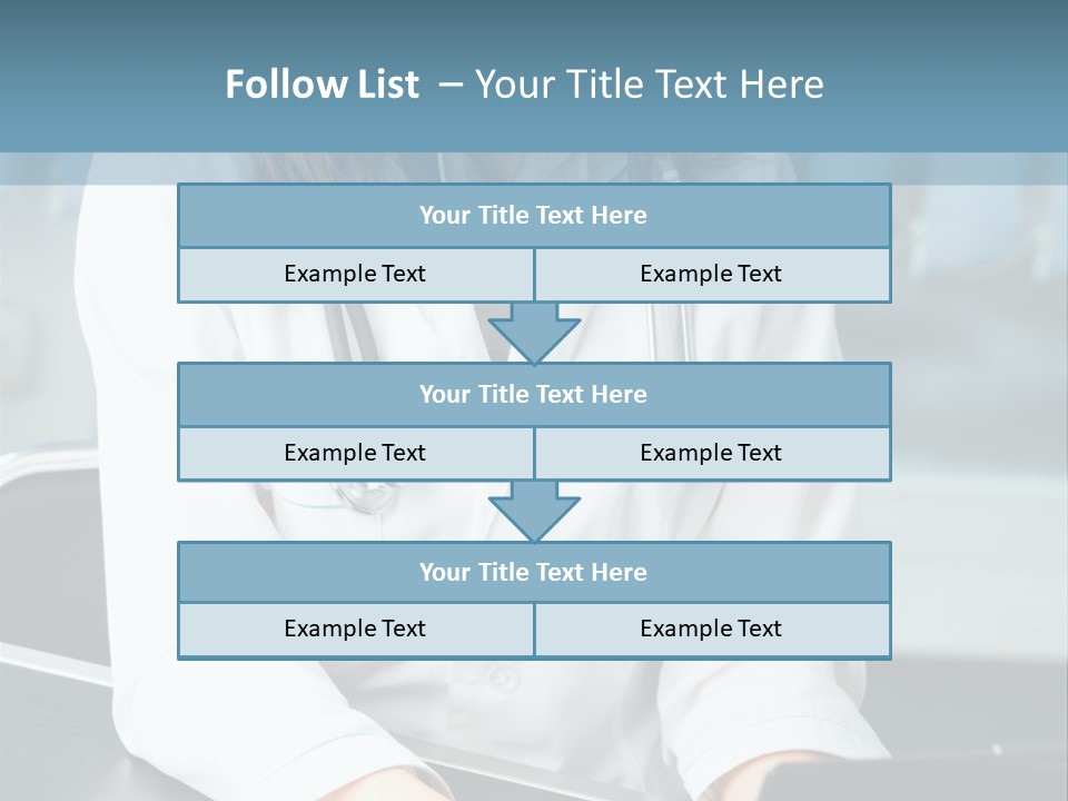 Doctor Laptop Only PowerPoint Template