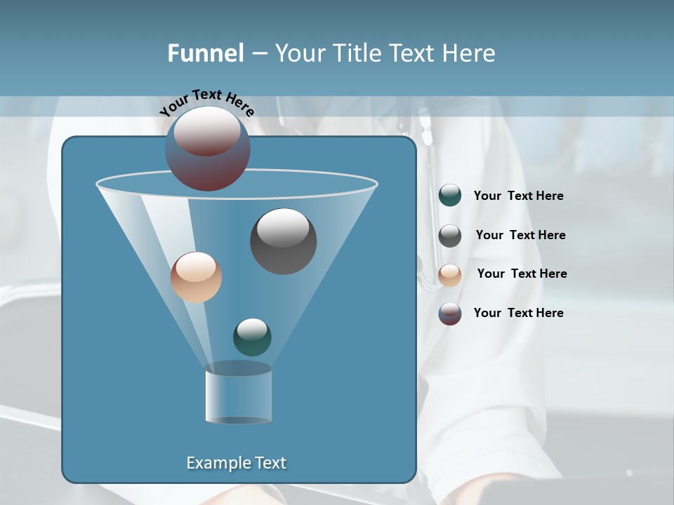 Doctor Laptop Only PowerPoint Template