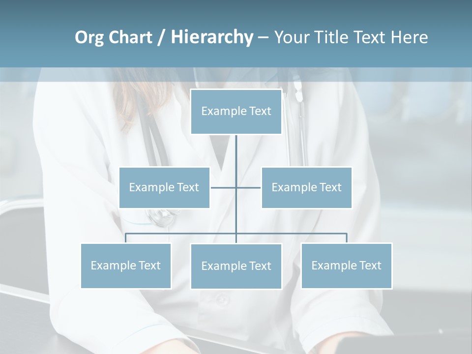 Doctor Laptop Only PowerPoint Template