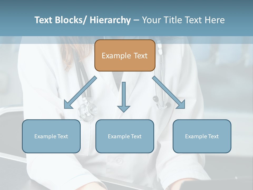 Doctor Laptop Only PowerPoint Template