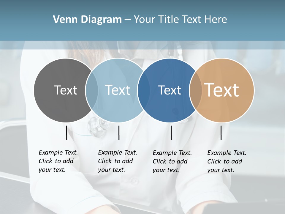 Doctor Laptop Only PowerPoint Template