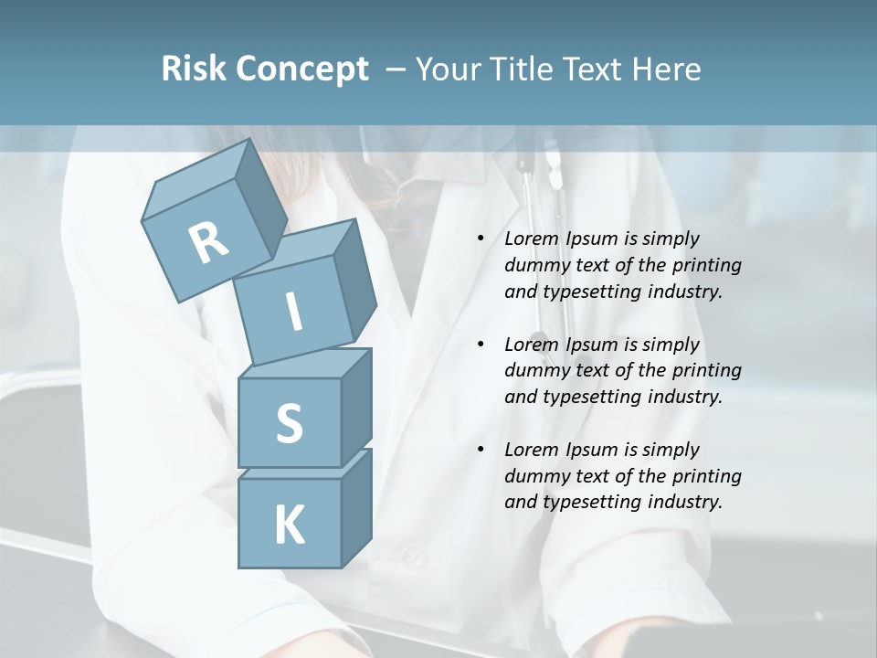 Doctor Laptop Only PowerPoint Template