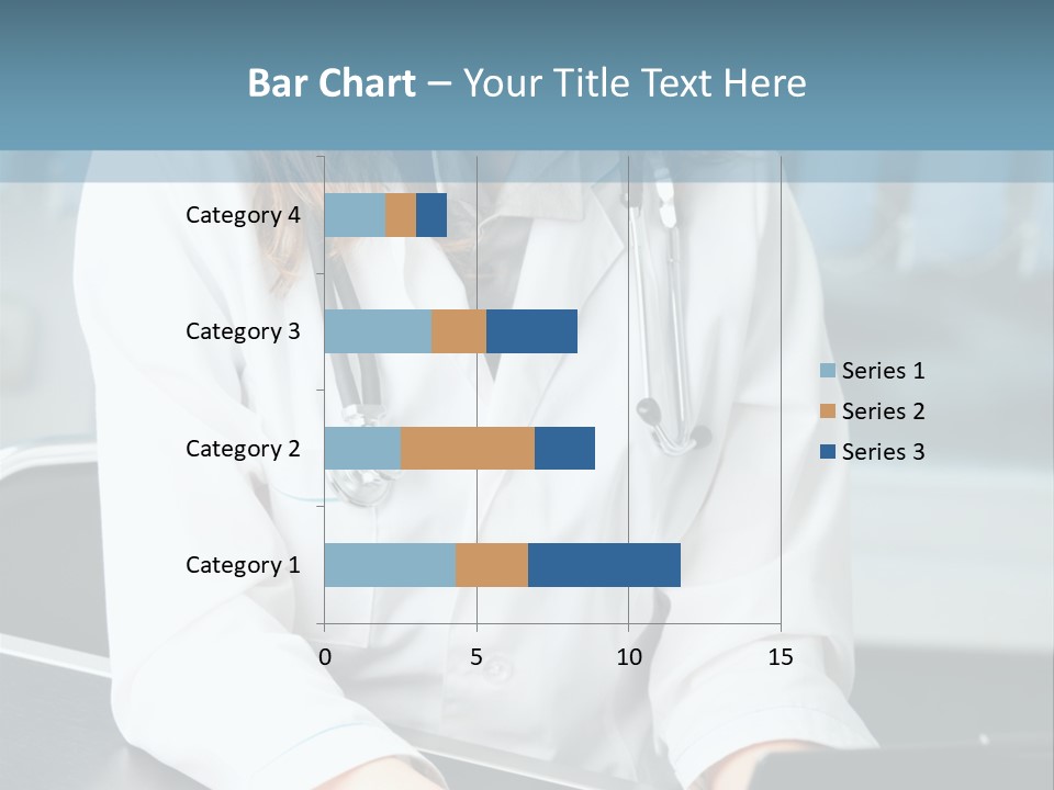 Doctor Laptop Only PowerPoint Template