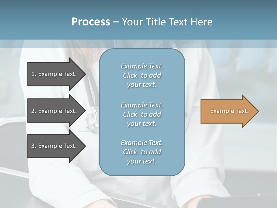 Doctor Laptop Only PowerPoint Template