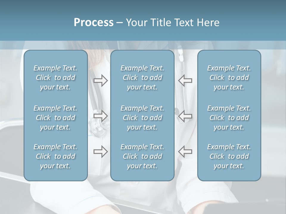 Doctor Laptop Only PowerPoint Template