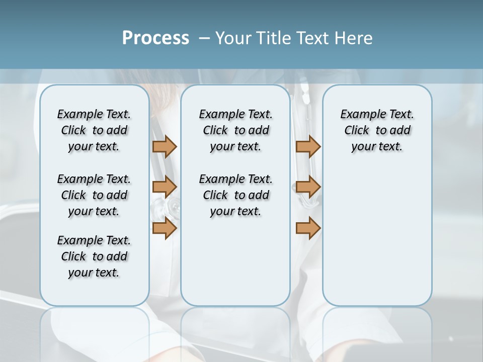 Doctor Laptop Only PowerPoint Template