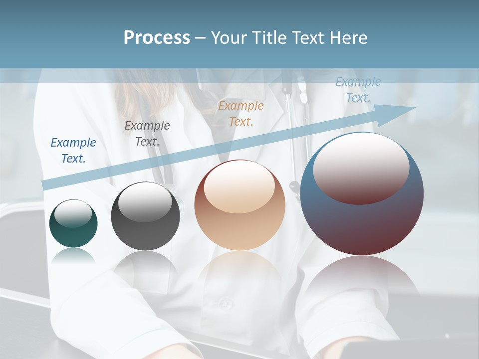 Doctor Laptop Only PowerPoint Template