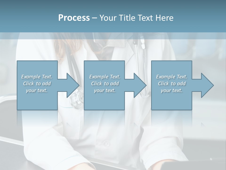 Doctor Laptop Only PowerPoint Template