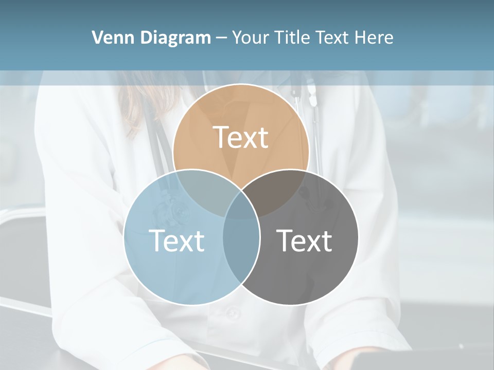 Doctor Laptop Only PowerPoint Template