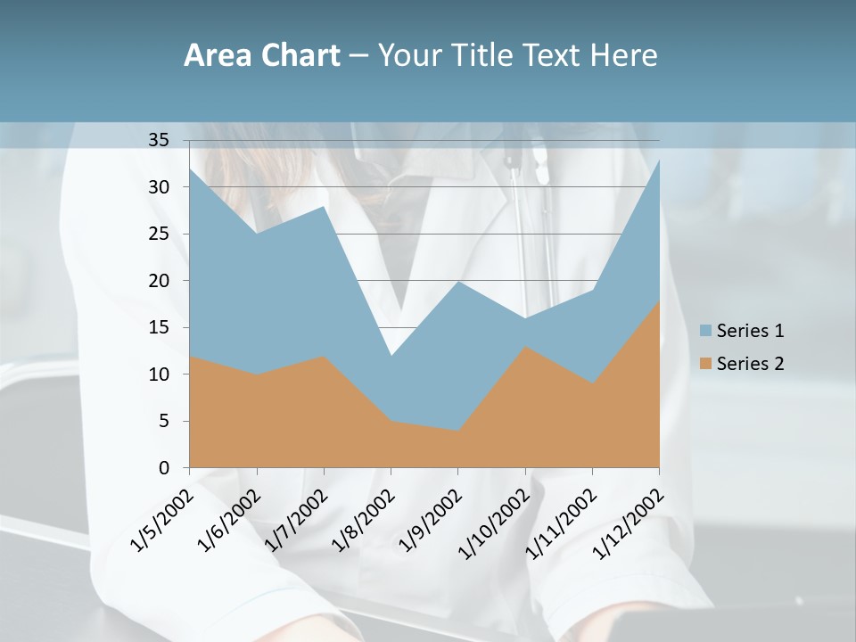 Doctor Laptop Only PowerPoint Template