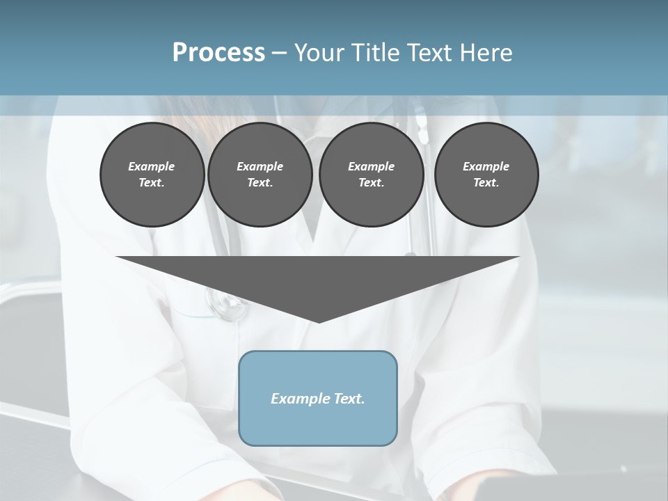 Doctor Laptop Only PowerPoint Template