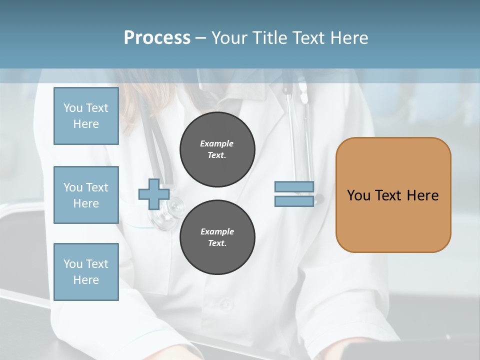 Doctor Laptop Only PowerPoint Template