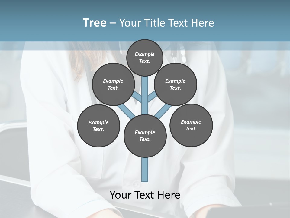 Doctor Laptop Only PowerPoint Template