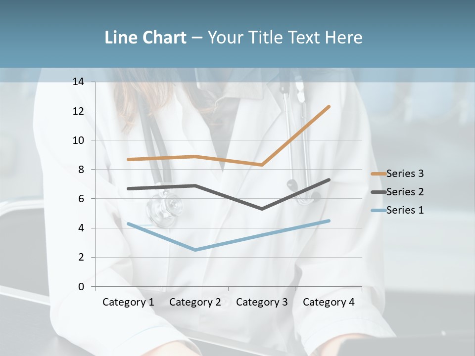 Doctor Laptop Only PowerPoint Template