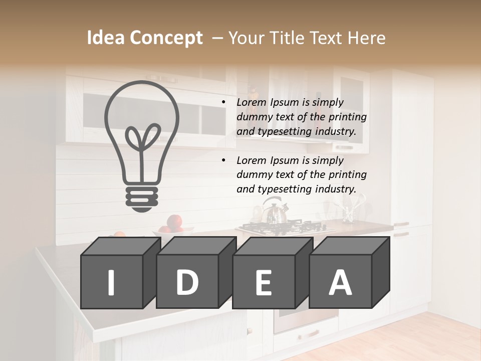 Retro Oven Vintage PowerPoint Template