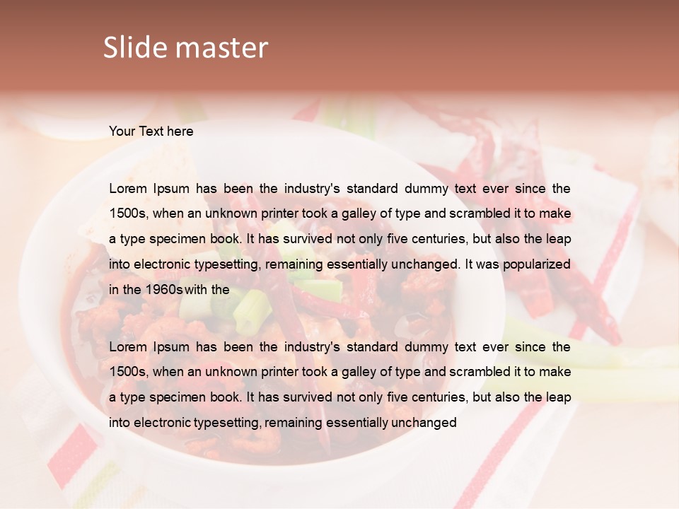 Snack Cheese Beer PowerPoint Template