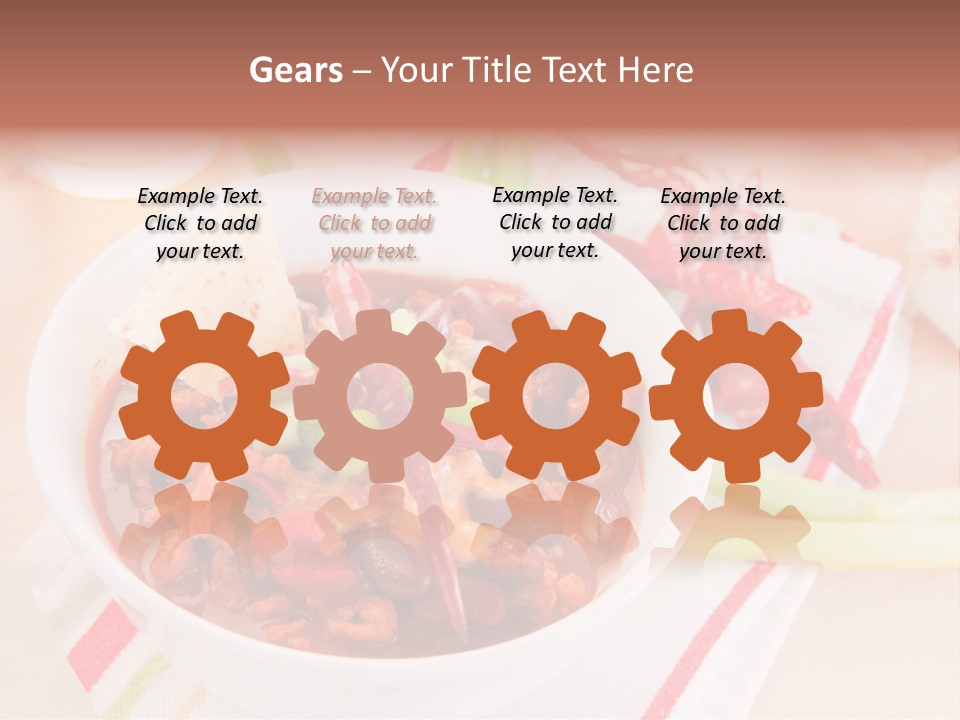 Snack Cheese Beer PowerPoint Template