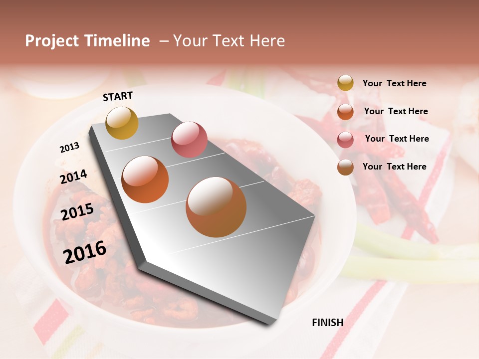 Snack Cheese Beer PowerPoint Template