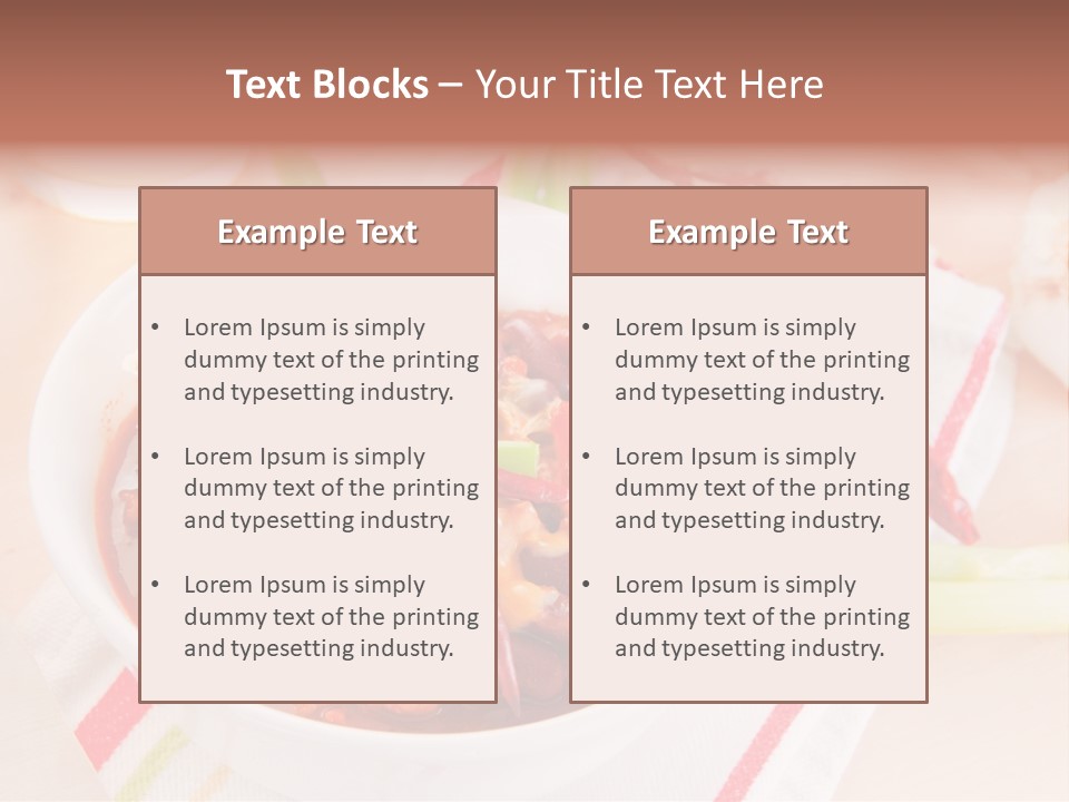 Snack Cheese Beer PowerPoint Template