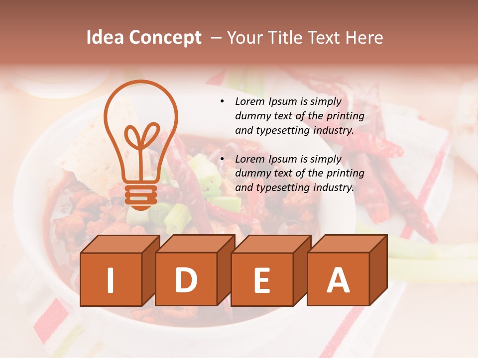 Snack Cheese Beer PowerPoint Template