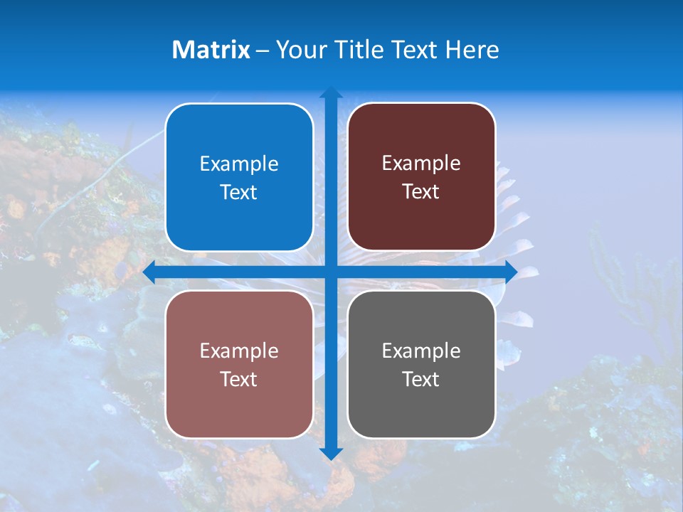 Poisonous Subaquatic Underwater PowerPoint Template