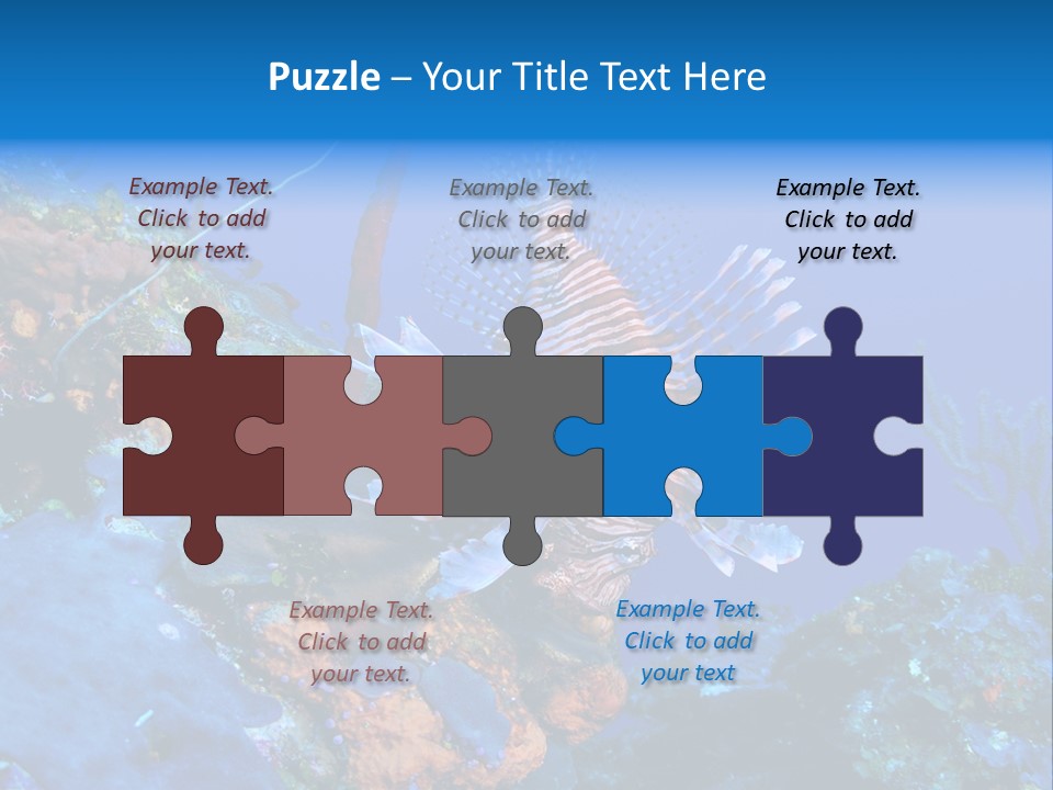 Poisonous Subaquatic Underwater PowerPoint Template