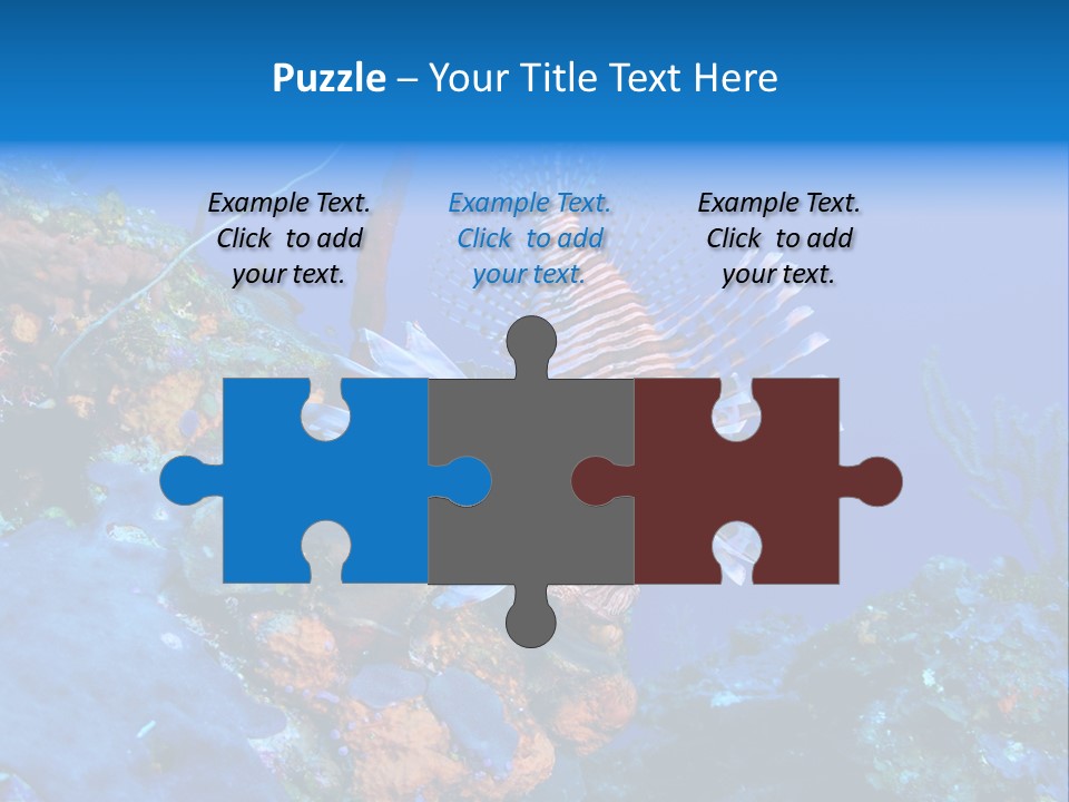 Poisonous Subaquatic Underwater PowerPoint Template