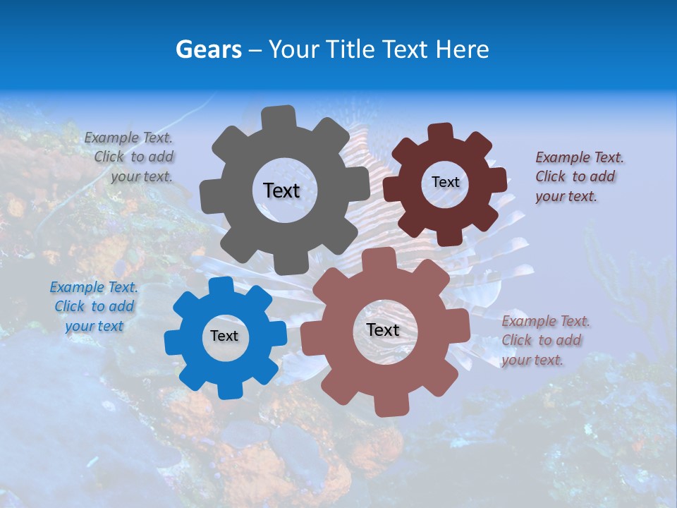 Poisonous Subaquatic Underwater PowerPoint Template