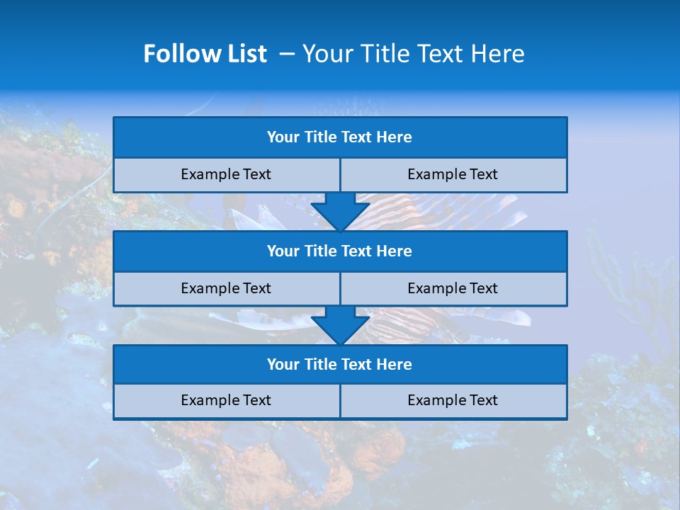Poisonous Subaquatic Underwater PowerPoint Template