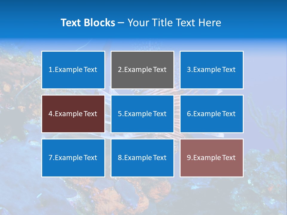 Poisonous Subaquatic Underwater PowerPoint Template