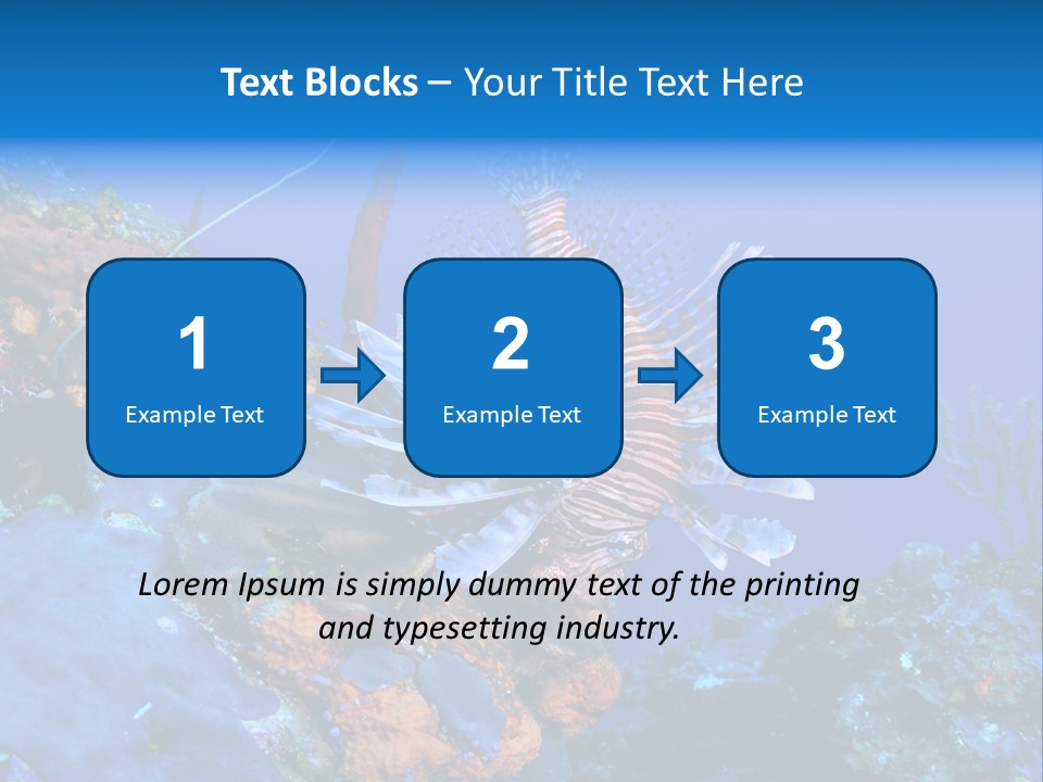 Poisonous Subaquatic Underwater PowerPoint Template