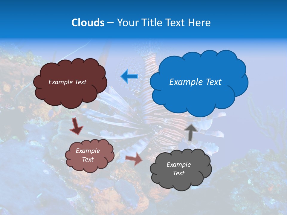 Poisonous Subaquatic Underwater PowerPoint Template