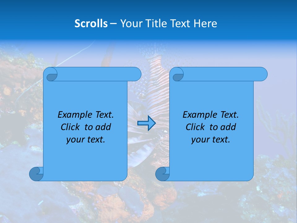 Poisonous Subaquatic Underwater PowerPoint Template