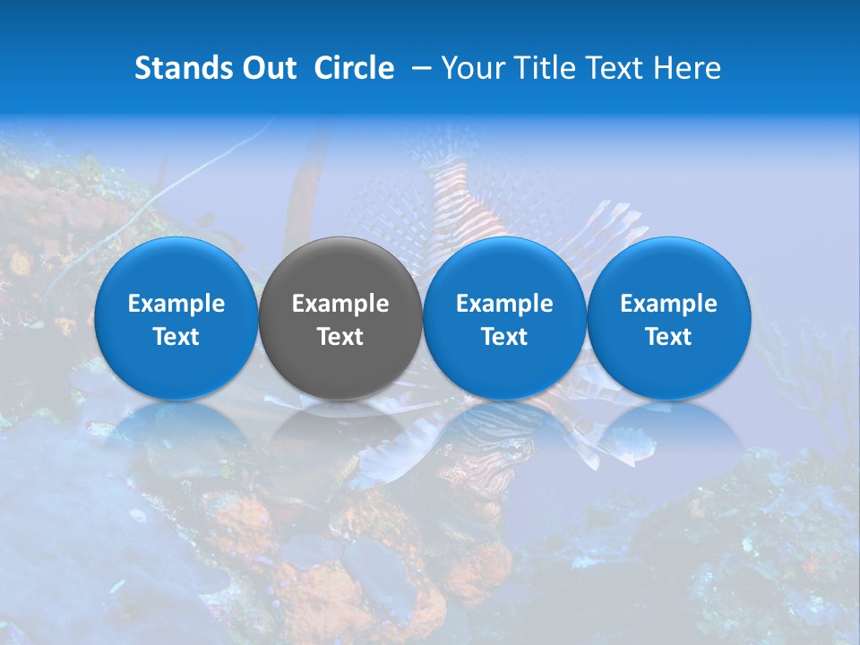 Poisonous Subaquatic Underwater PowerPoint Template