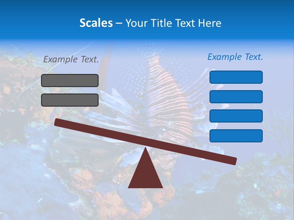 Poisonous Subaquatic Underwater PowerPoint Template