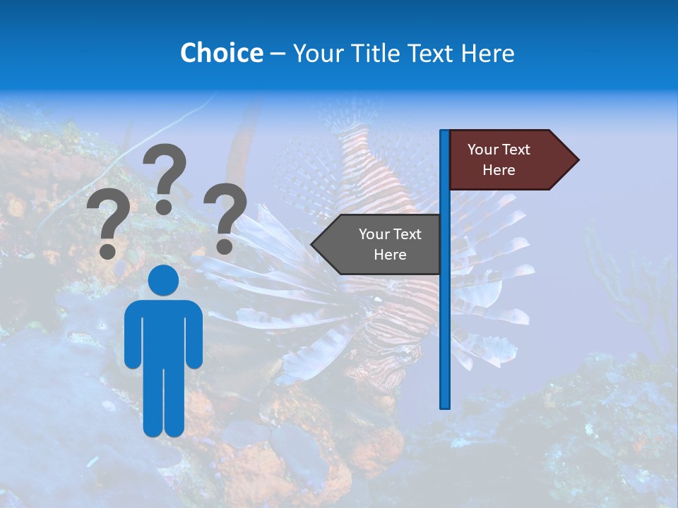 Poisonous Subaquatic Underwater PowerPoint Template