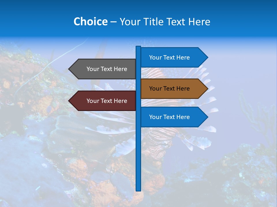Poisonous Subaquatic Underwater PowerPoint Template