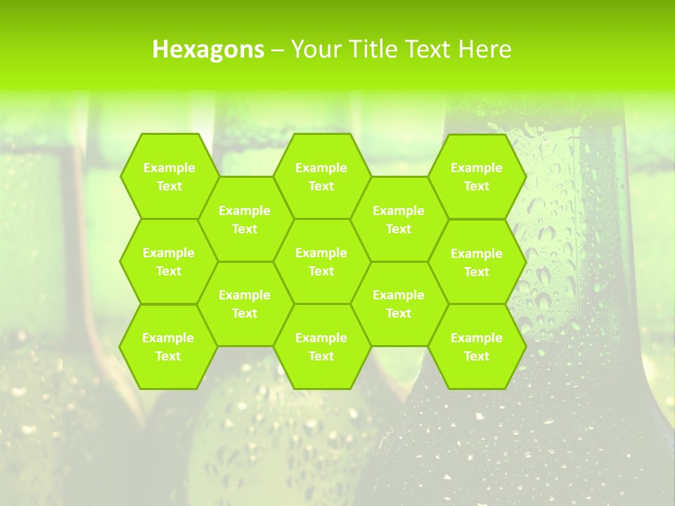 Wet Alcohol Fridge PowerPoint Template