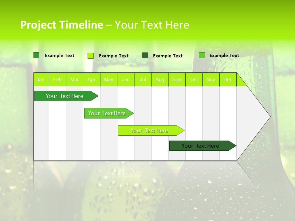Wet Alcohol Fridge PowerPoint Template