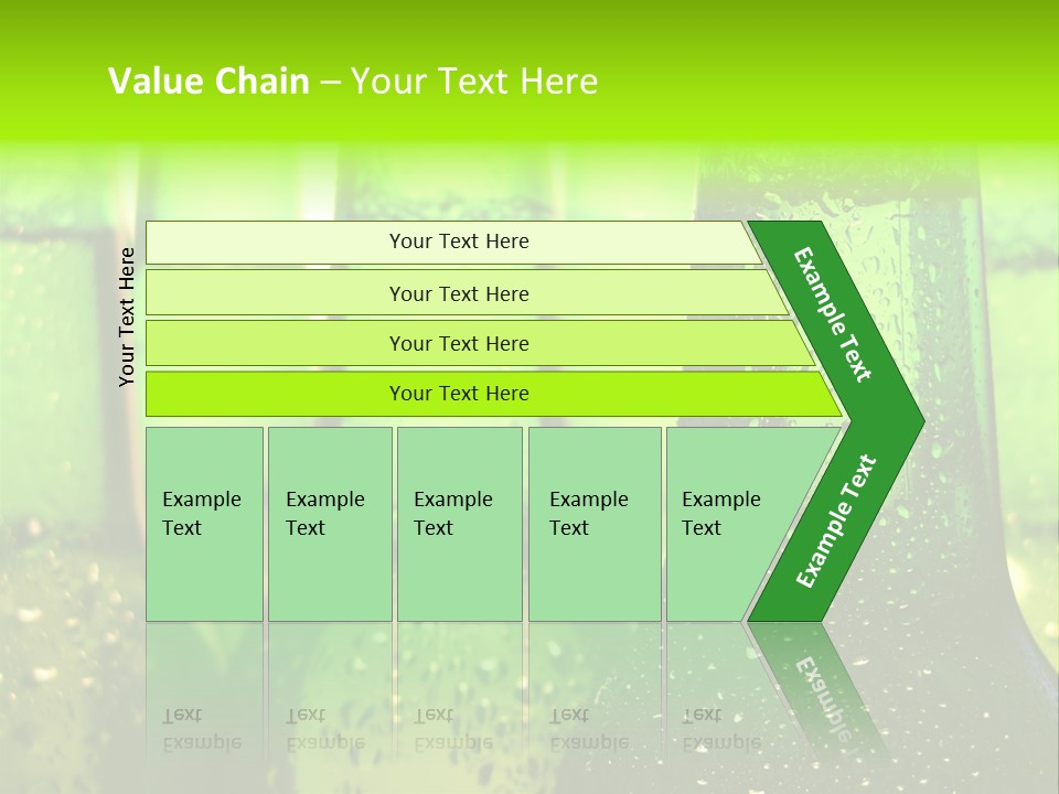 Wet Alcohol Fridge PowerPoint Template