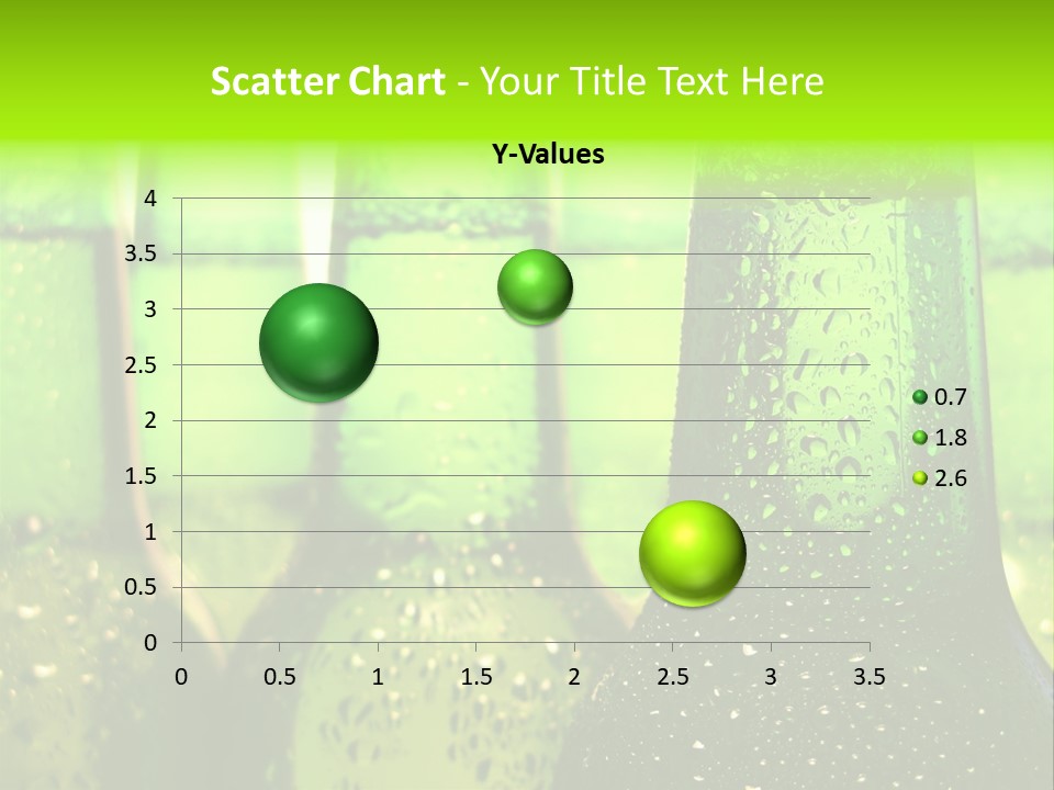Wet Alcohol Fridge PowerPoint Template