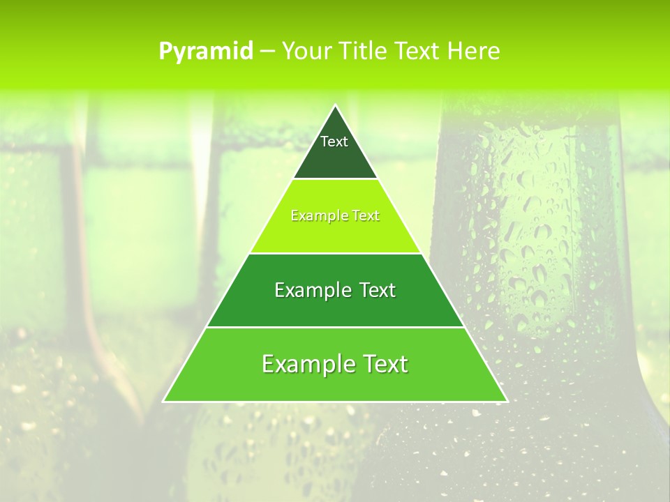 Wet Alcohol Fridge PowerPoint Template