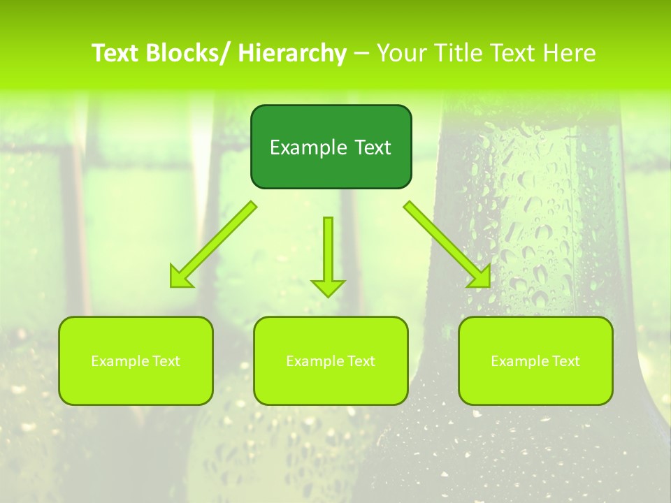 Wet Alcohol Fridge PowerPoint Template