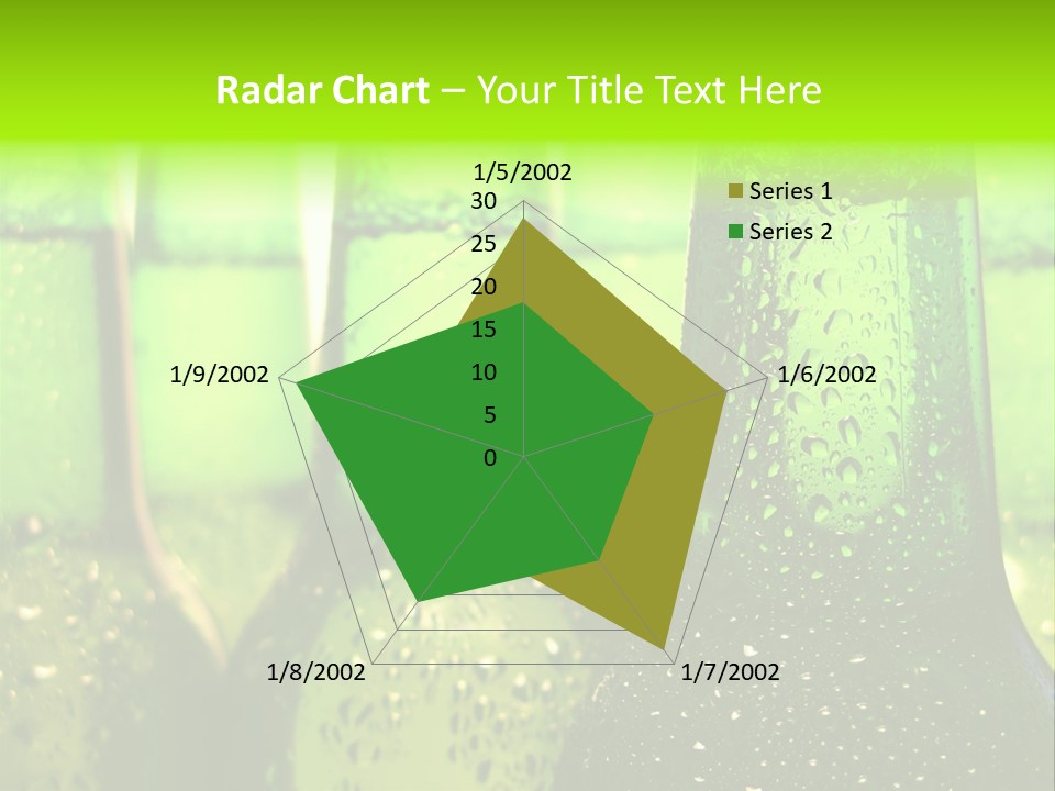 Wet Alcohol Fridge PowerPoint Template