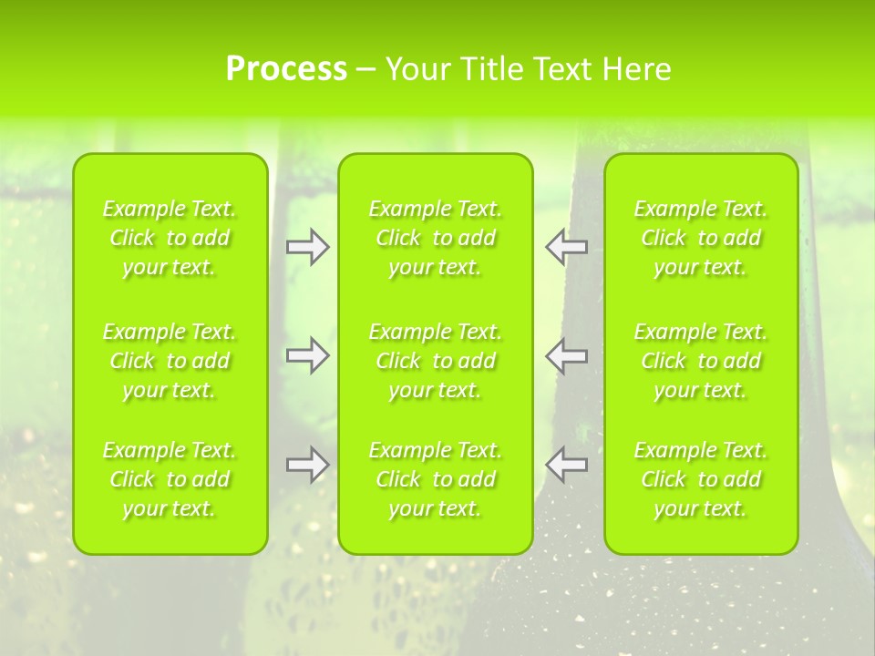 Wet Alcohol Fridge PowerPoint Template