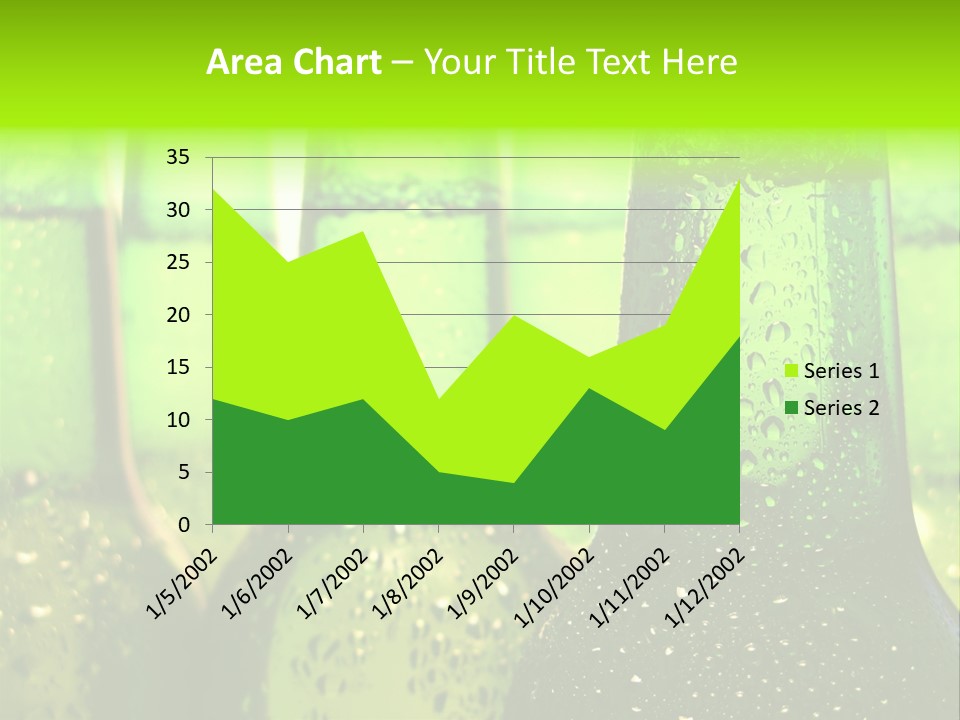 Wet Alcohol Fridge PowerPoint Template