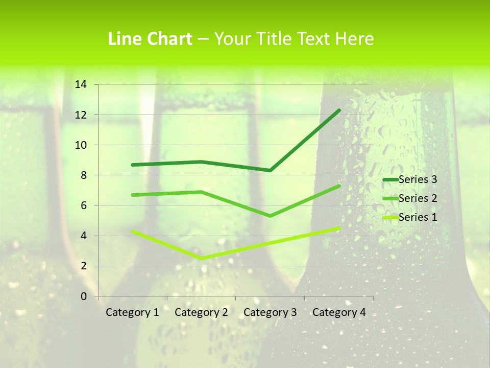 Wet Alcohol Fridge PowerPoint Template