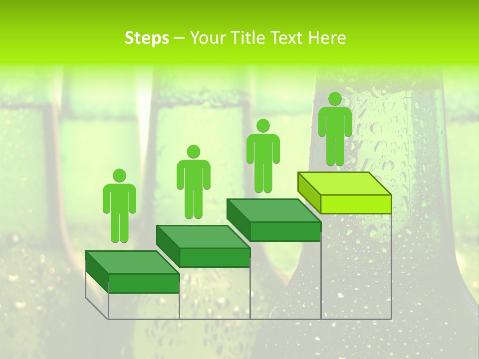 Wet Alcohol Fridge PowerPoint Template